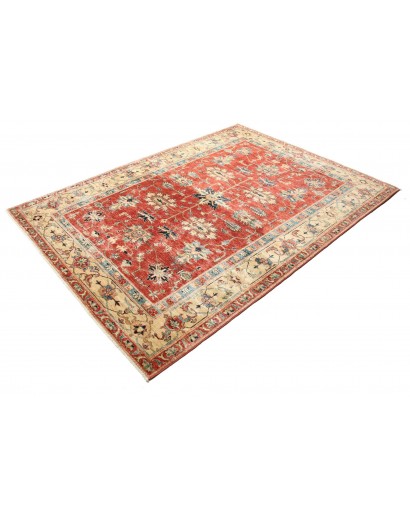 Tappeto Kazak Fine Pakistan marrone giallo 178x237