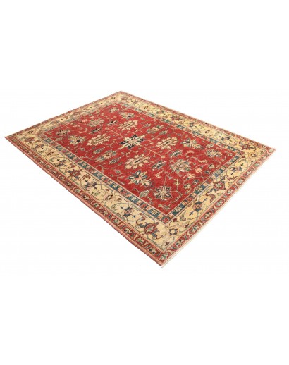 Tappeto Kazak Fine Pakistan marrone giallo 178x237