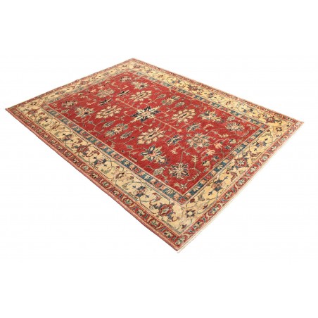 Tappeto Kazak Fine Pakistan marrone giallo 178x237