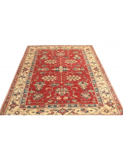 Tappeto Kazak Fine Pakistan marrone giallo 178x237