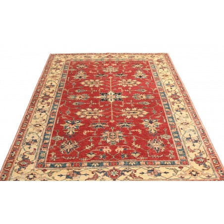 Tappeto Kazak Fine Pakistan marrone giallo 178x237