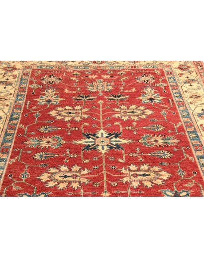 Tappeto Kazak Fine Pakistan marrone giallo 178x237