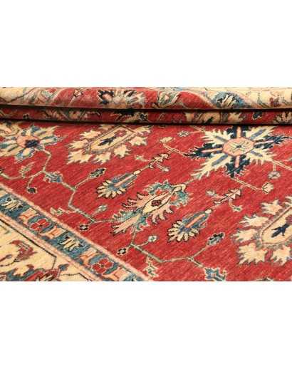 Tappeto Kazak Fine Pakistan marrone giallo 178x237