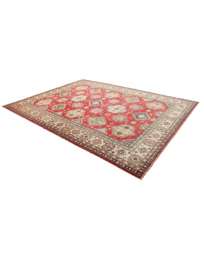 Tappeto Kazak Fine Pakistan marrone grigio 247x325