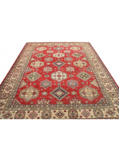 Tappeto Kazak Fine Pakistan marrone grigio 247x325
