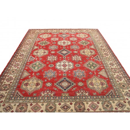 Tappeto Kazak Fine Pakistan marrone grigio 247x325