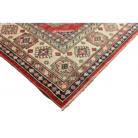 Tappeto Kazak Fine Pakistan marrone grigio 247x325