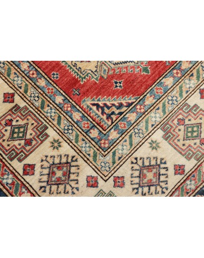 Tappeto Kazak Fine Pakistan marrone grigio 247x325