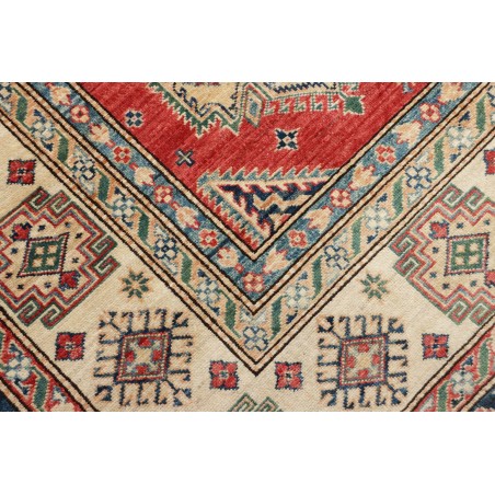 Tappeto Kazak Fine Pakistan marrone grigio 247x325