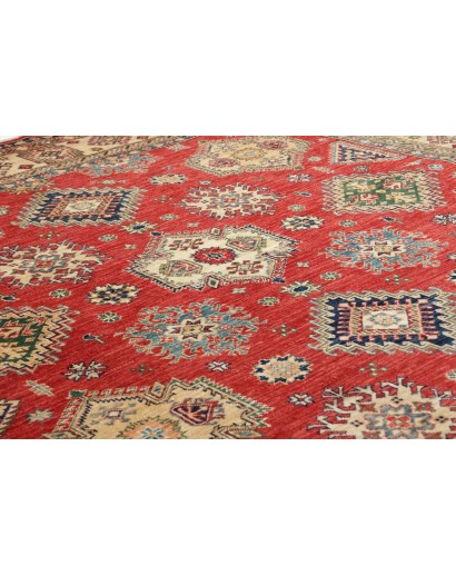 Tappeto Kazak Fine Pakistan marrone grigio 247x325