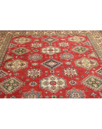 Tappeto Kazak Fine Pakistan marrone grigio 247x325