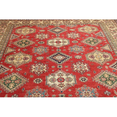 Tappeto Kazak Fine Pakistan marrone grigio 247x325