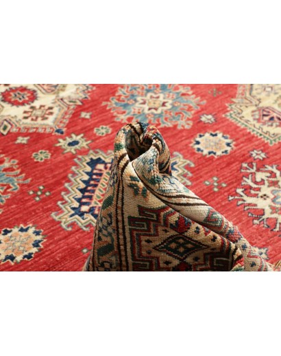 Tappeto Kazak Fine Pakistan marrone grigio 247x325