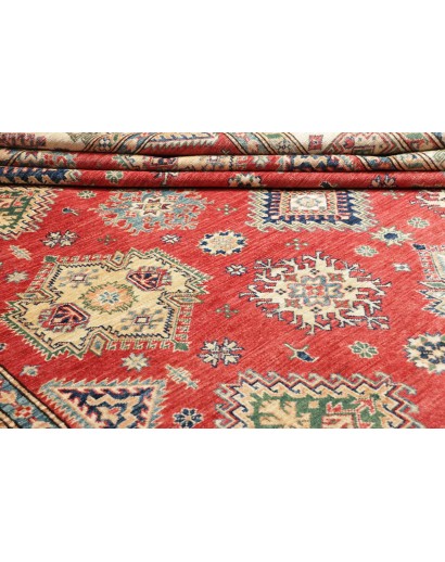 Tappeto Kazak Fine Pakistan marrone grigio 247x325