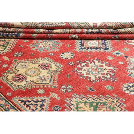 Tappeto Kazak Fine Pakistan marrone grigio 247x325