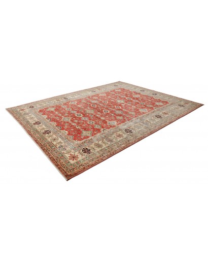 Tappeto Kazak Fine Pakistan rosso giallo 278x354
