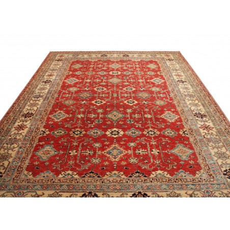 Tappeto Kazak Fine Pakistan rosso giallo 278x354