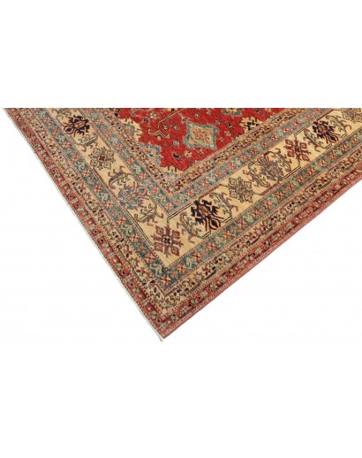 Tappeto Kazak Fine Pakistan rosso giallo 278x354