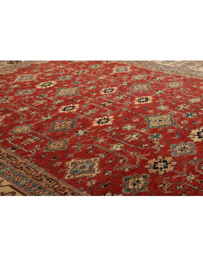 Tappeto Kazak Fine Pakistan rosso giallo 278x354