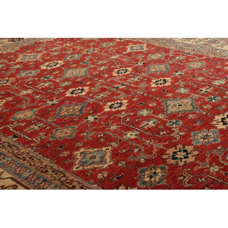 Tappeto Kazak Fine Pakistan rosso giallo 278x354