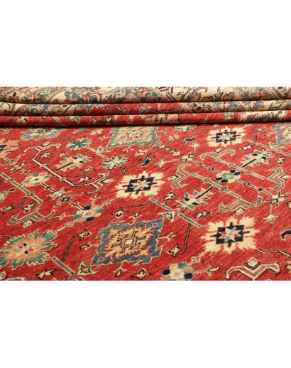 Tappeto Kazak Fine Pakistan rosso giallo 278x354