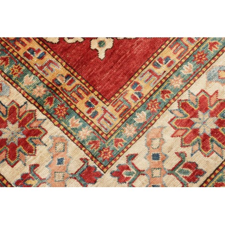 Tappeto Kazak Fine Pakistan marrone giallo 214x311
