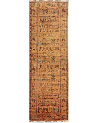 Tappeto Rubin Pakistan arancione 79x244