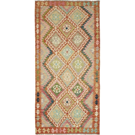 Tappeto Kilim Afghanistan marrone 101x210