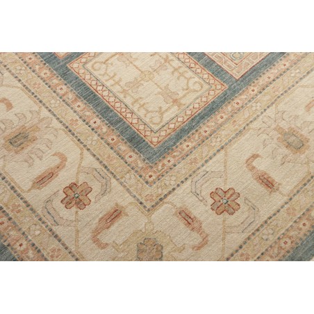 Tappeto Bakhteari Pakistan marrone bianco 302x392