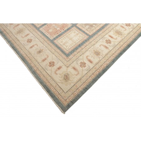 Tappeto Bakhteari Pakistan marrone bianco 302x392