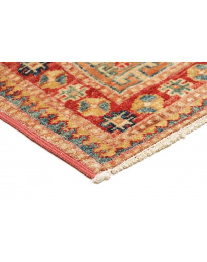 Tappeto Kazak Fine Pakistan marrone bianco 143x195