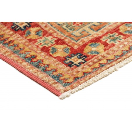 Tappeto Kazak Fine Pakistan marrone bianco 143x195