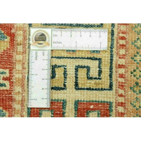 Tappeto Kazak Fine Pakistan marrone bianco 143x195