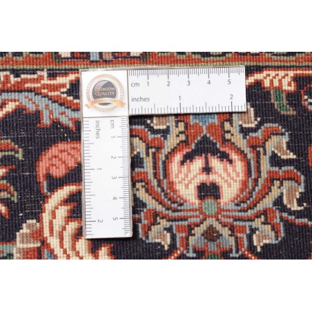 Tappeto Bidjar con seta Persia beige marrone 170x241