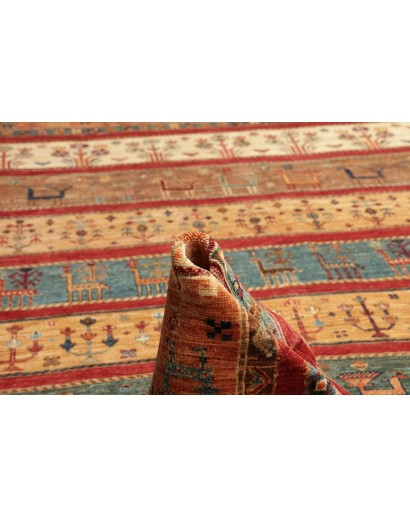 Tappeto Rubin Pakistan marrone arancione 303x410