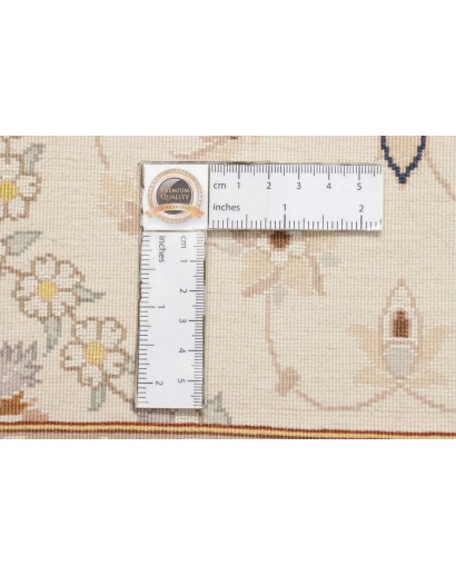 Tappeto Isfahan Persia beige marrone 87x398