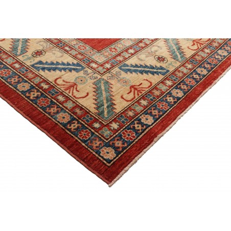 Tappeto Kazak Fine Pakistan marrone rosso 250x379