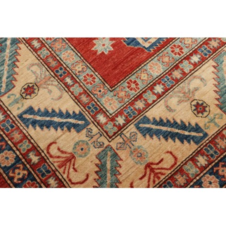 Tappeto Kazak Fine Pakistan marrone rosso 250x379