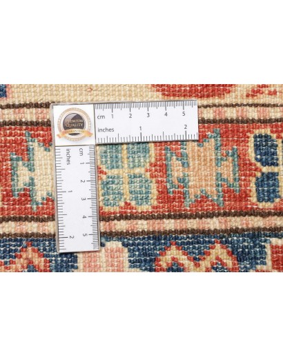 Tappeto Kazak Fine Pakistan marrone rosso 250x379