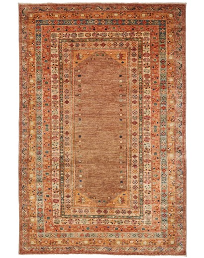 Tappeto Kazak Fine Pakistan arancione 158x240