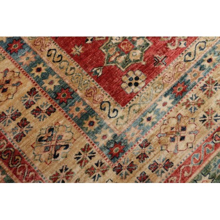 Tappeto Kazak Fine Pakistan rosso marrone 278x374