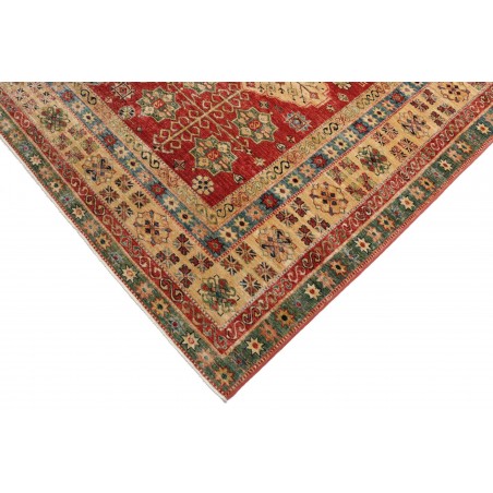 Tappeto Kazak Fine Pakistan rosso marrone 278x374