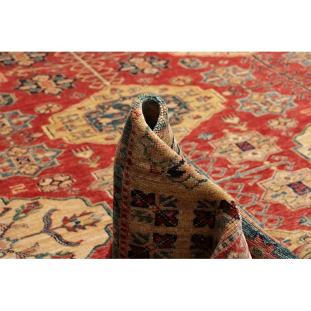 Tappeto Kazak Fine Pakistan rosso marrone 278x374