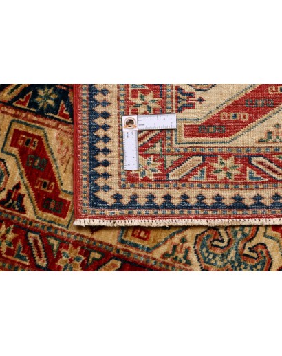 Tappeto Kazak Fine Pakistan marrone rosso 199x303