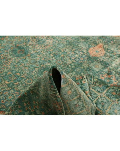 Tappeto Mamlouk Pakistan azzurro 246x342