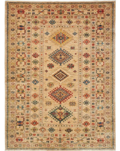 Tappeto Kazak Fine Pakistan marrone 148x200