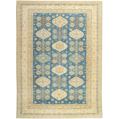 Tappeto Kazak Fine Pakistan marrone grigio 308x424