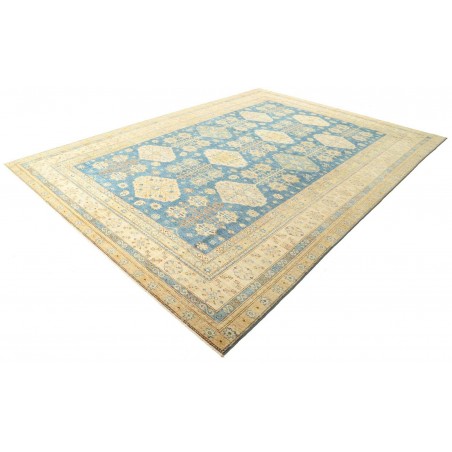 Tappeto Kazak Fine Pakistan marrone grigio 308x424