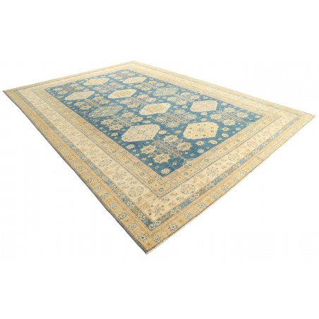 Tappeto Kazak Fine Pakistan marrone grigio 308x424