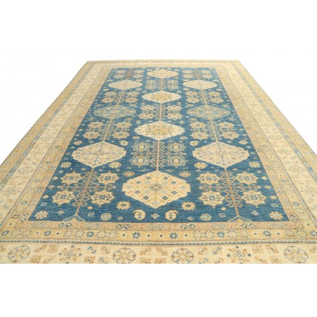 Tappeto Kazak Fine Pakistan marrone grigio 308x424